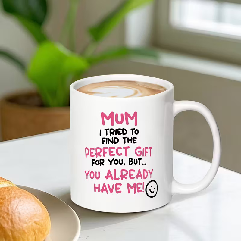 Coffee Tea Font - 1 taza divertida para mamá -