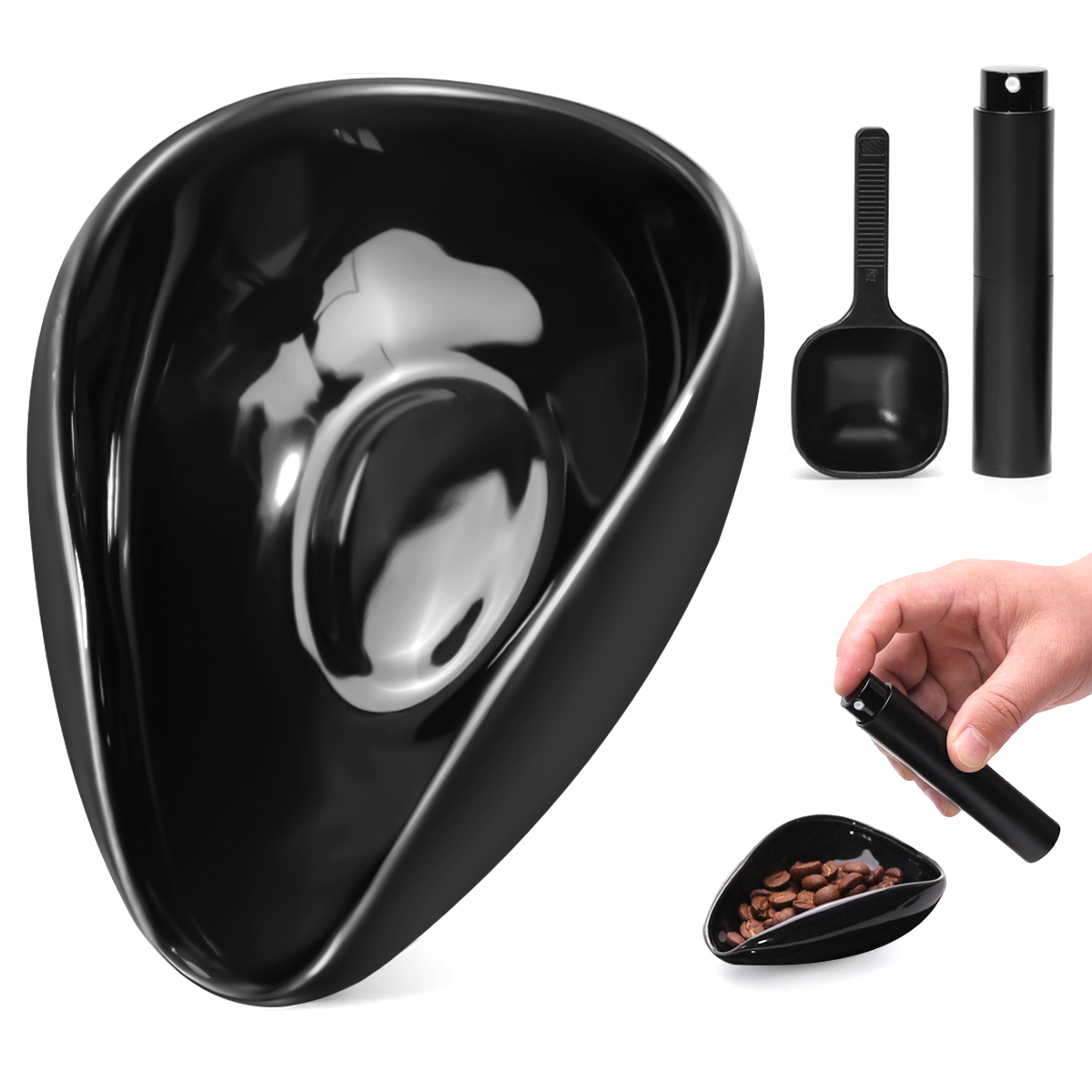 Coffee Tea Spoon - Juego de taza y cuchara dosificadora