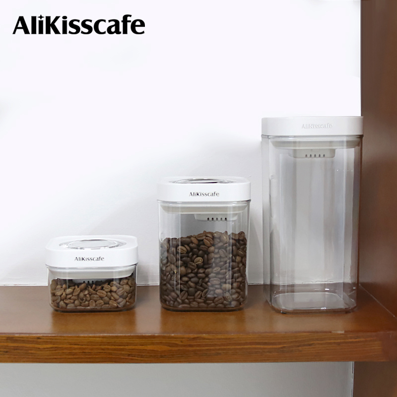 Coffee Tea Jars - AliKisscafe-contenedor de almacenamiento de granos de