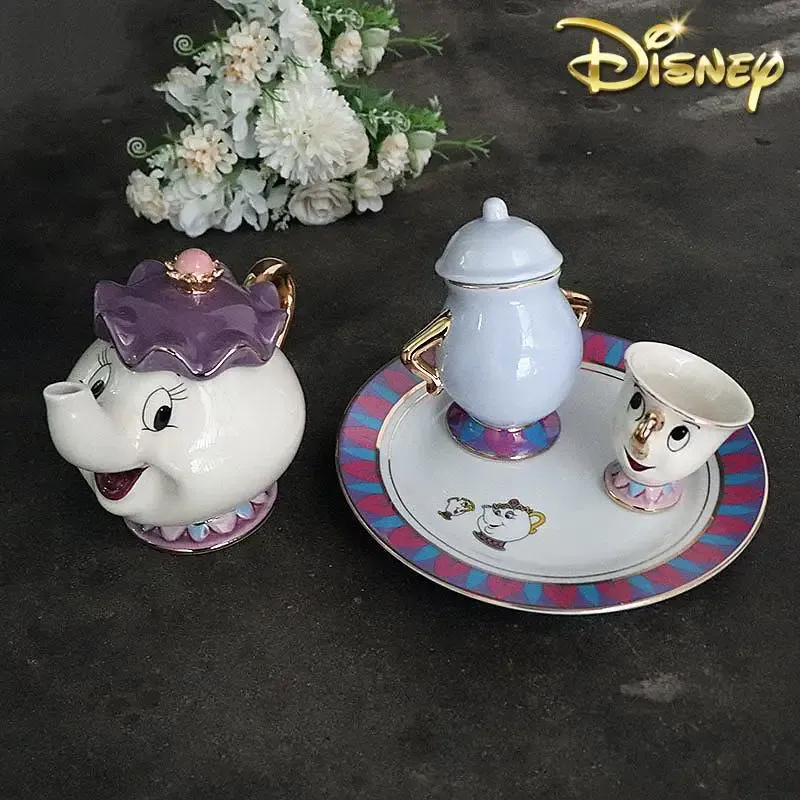 Coffee Tea Sugar Set - Tetera de dibujos animados La Bella