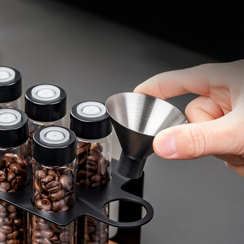 JUSTINLAU Frascos de Vidrio pa - Coffee Tea Jars reseña y precio