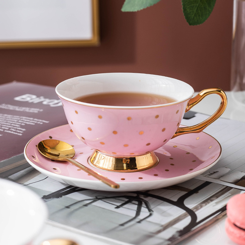 Tazas de Café de Cerámica Rosa - Coffee Tea Sugar Set reseña y precio