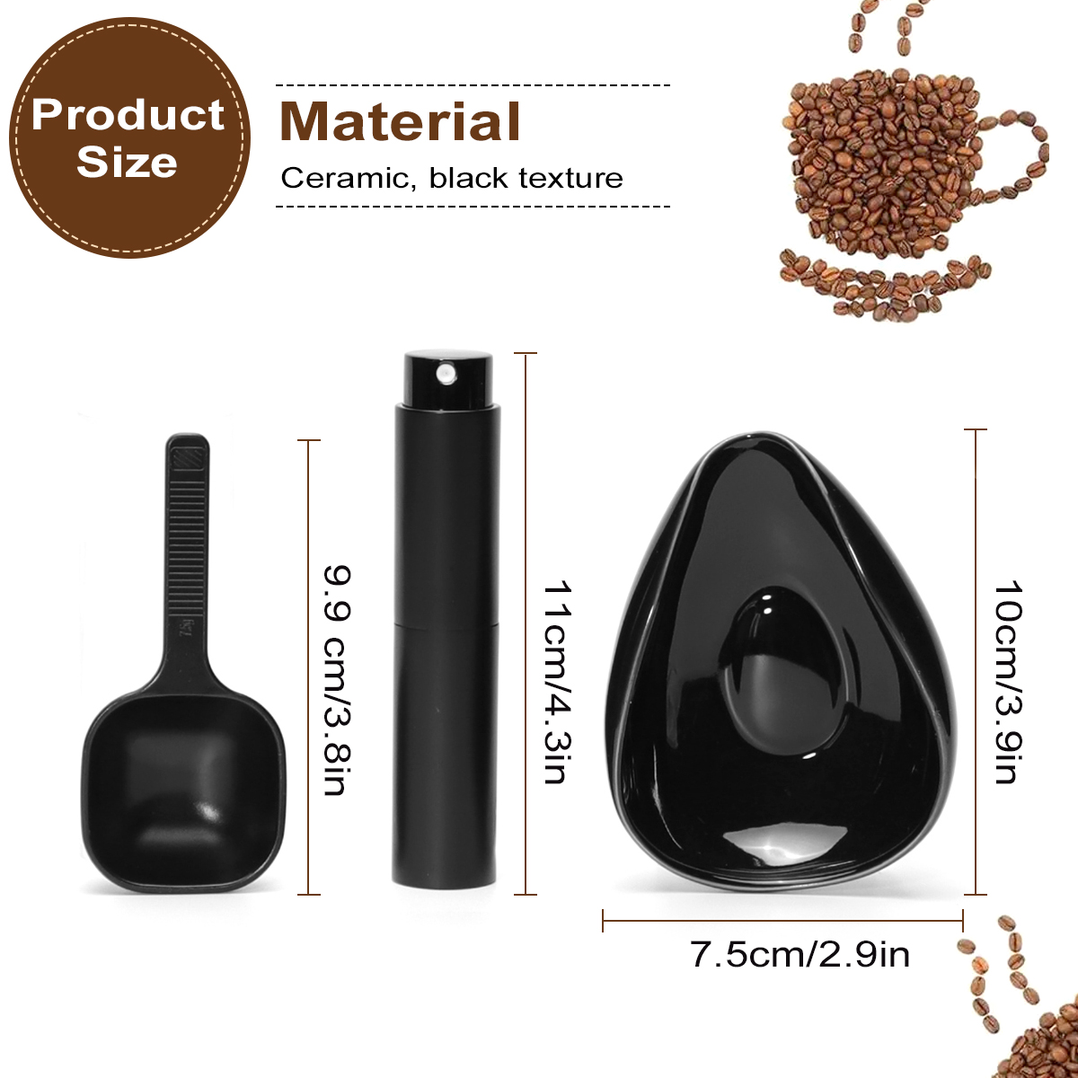 Juego de taza y cuchara dosifi - Coffee Tea Spoon reseña y precio