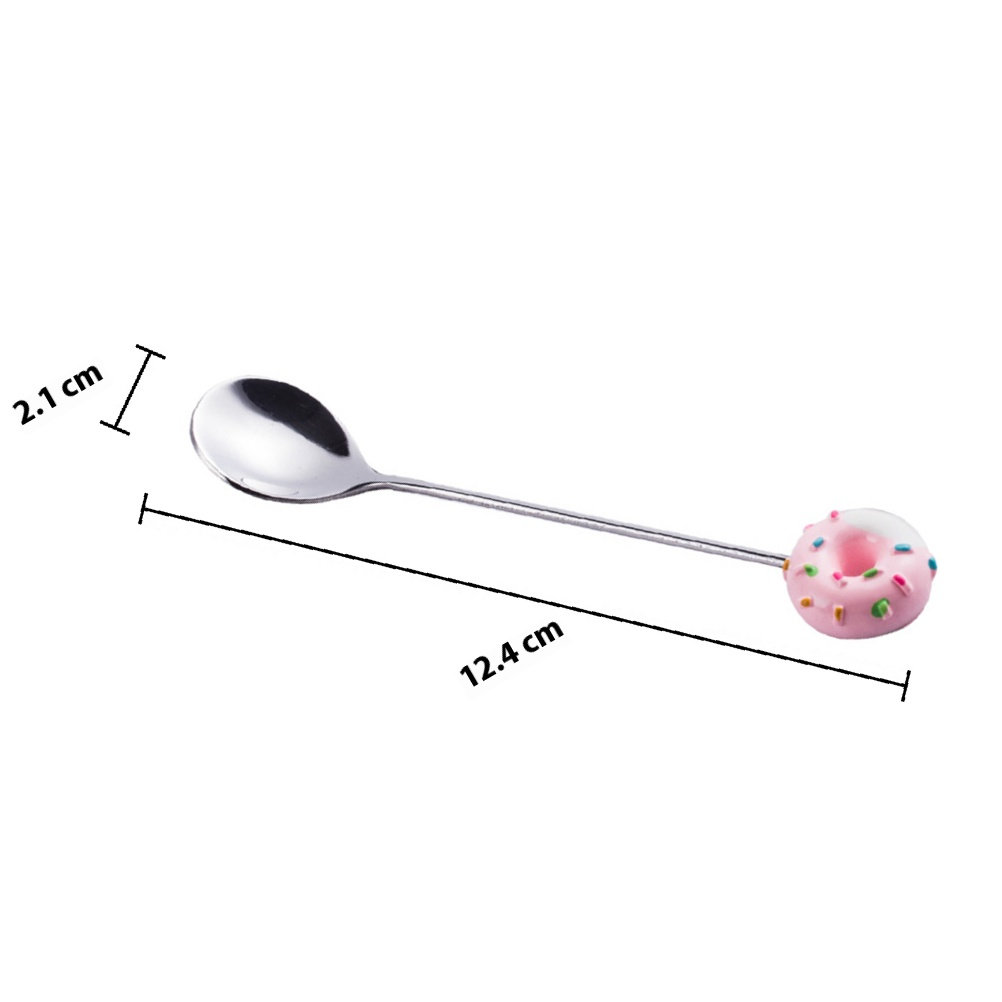 Juego de 4 cucharas de postre  - Coffee Jelly Tea reseña y precio