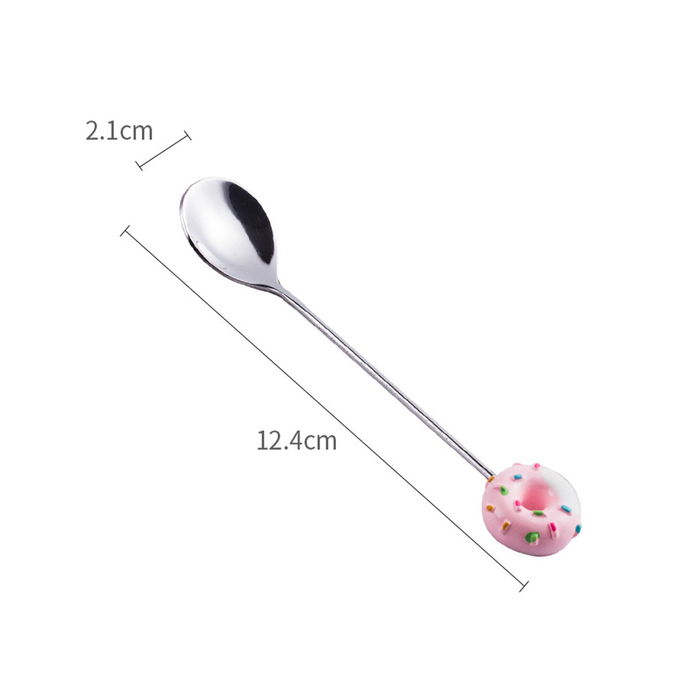 Juego de 4 cucharas de postre  - Coffee Jelly Tea reseña y precio