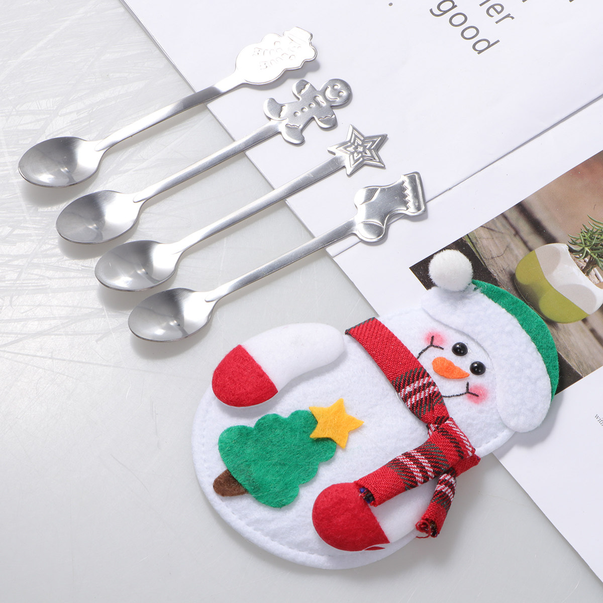 Juego de 5 Cucharas de Acero I - Coffee Tea Spoon reseña y precio