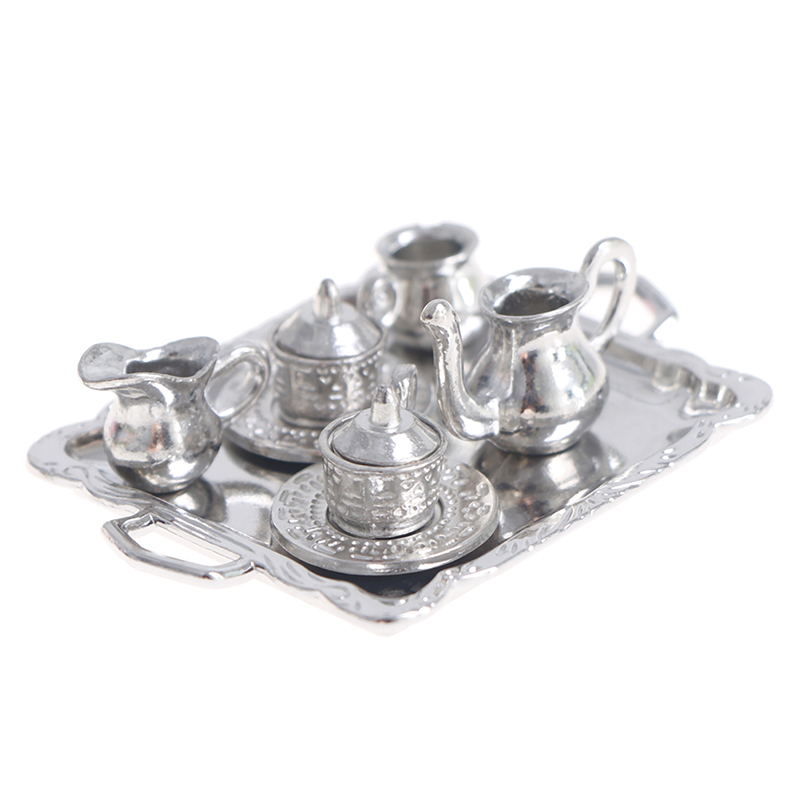 10 unids/set 1/12 casa de muñe - Coffee Tea Sugar Set reseña y precio