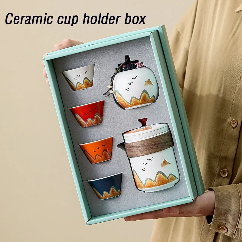 Caja de regalo, taza de té de  - Coffee Tea Sugar Set reseña y precio