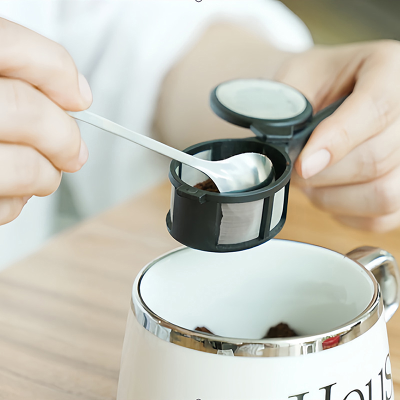 Cápsula de Café Reutilizable c - Coffee Tea Spoon reseña y precio