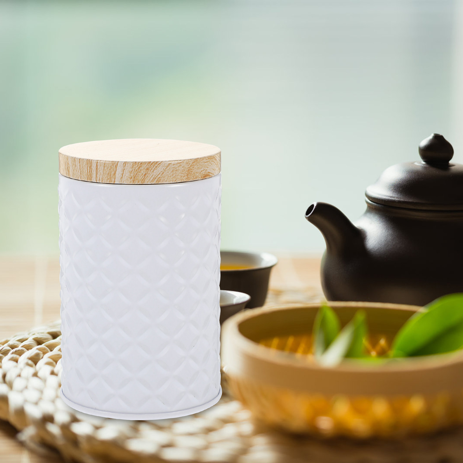 2 Recipientes de Almacenamient - Coffee Tea Jars reseña y precio