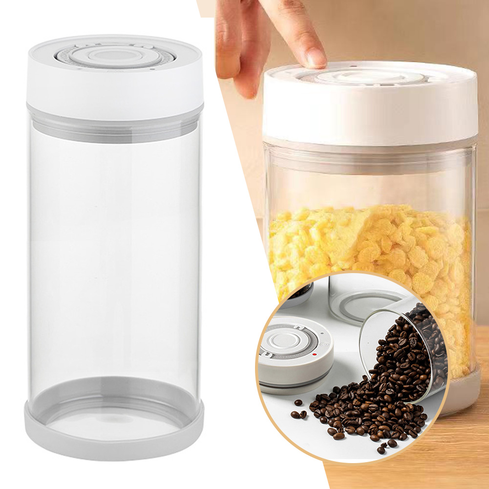 Tarro de vidrio a prueba de hu - Coffee Tea Jars reseña y precio