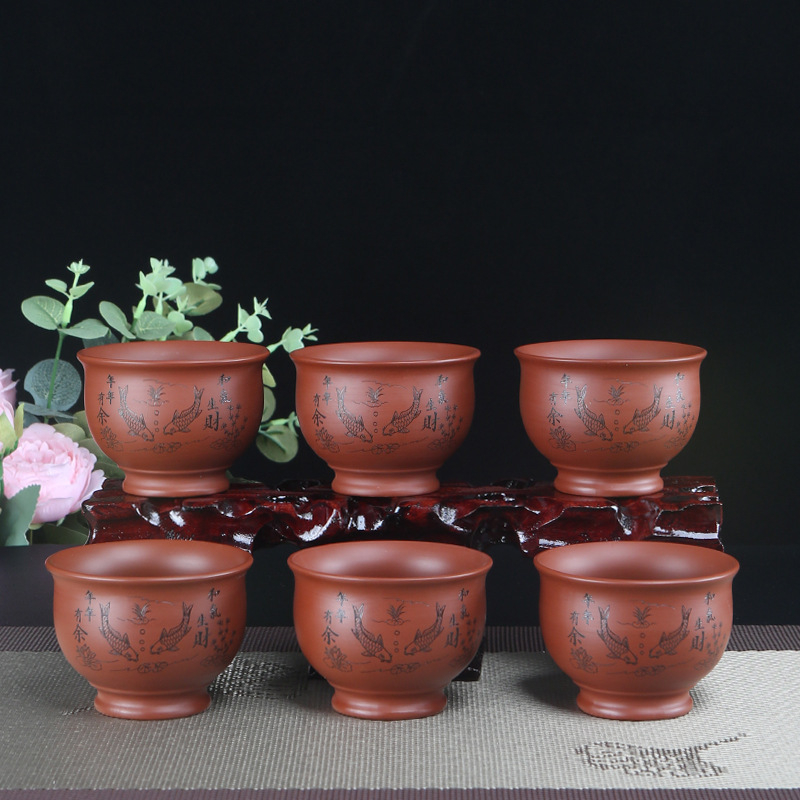Taza de té de arcilla púrpura  - Coffee Tea Sugar Set reseña y precio