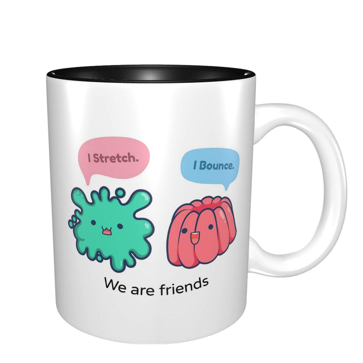 Taza de cerámica divertida con - Coffee Jelly Tea reseña y precio