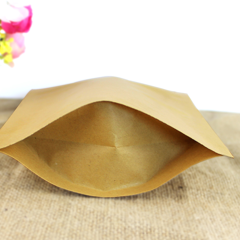 100 Bolsas de Papel Kraft con  - Coffee Tea Logo reseña y precio