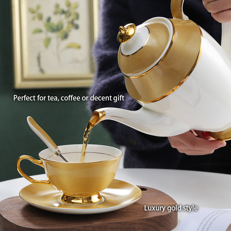 Juego de café de porcelana de  - Coffee Tea Sugar Set reseña y precio