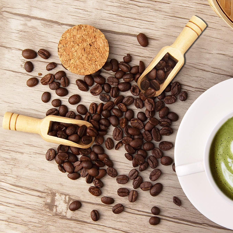 Mini cucharas de madera japone - Coffee Tea Spoon reseña y precio