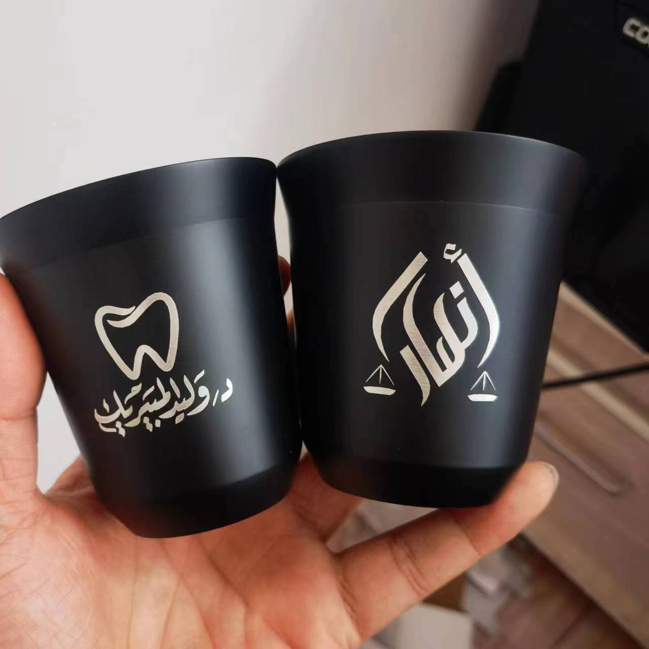 Tazas de Espresso de Acero Ino - Coffee Tea Logo reseña y precio