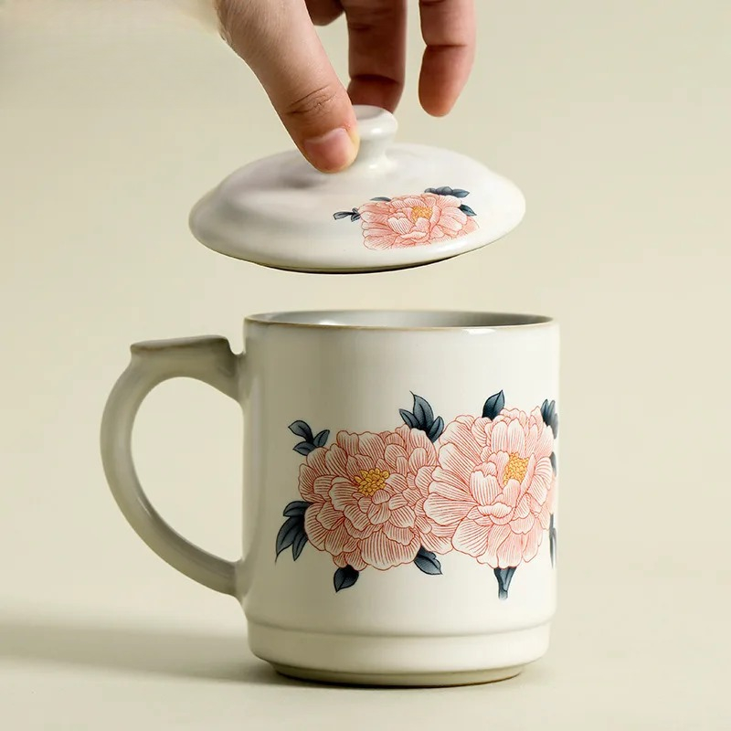 Taza de café de peonía, gelati - Coffee Jelly Tea reseña y precio
