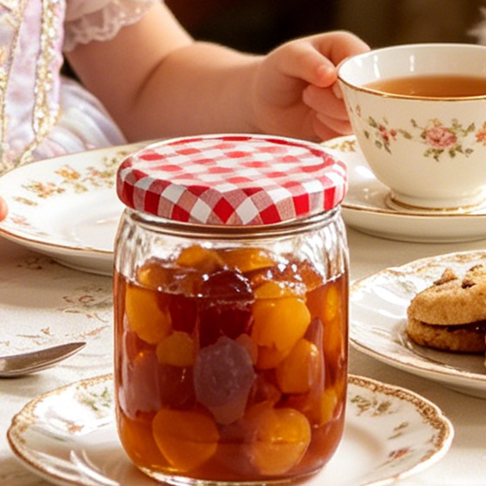 Tapas para conservas, 50 pieza - Coffee Tea Jars reseña y precio