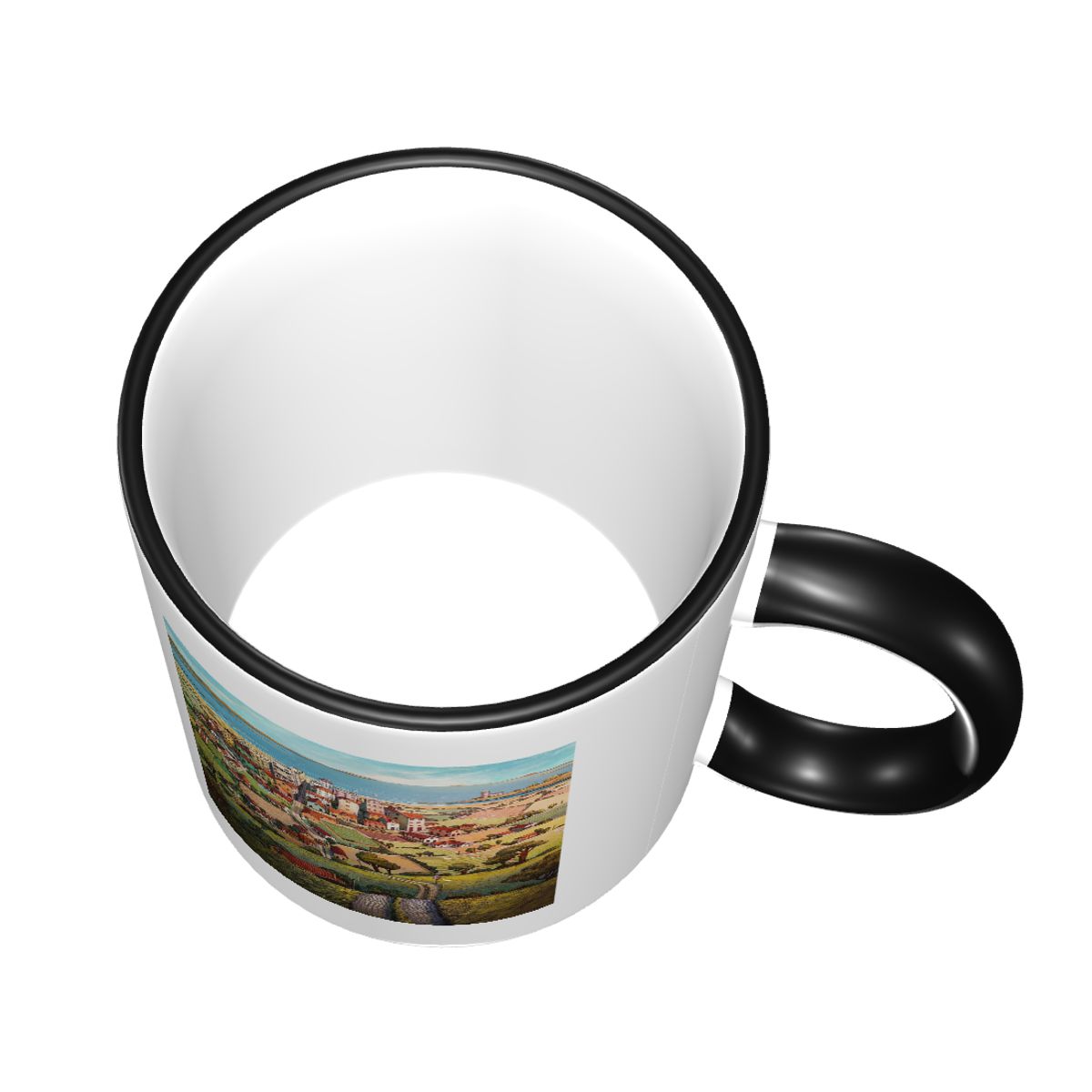 Taza divertida de cerámica con - Coffee Tea Logo reseña y precio