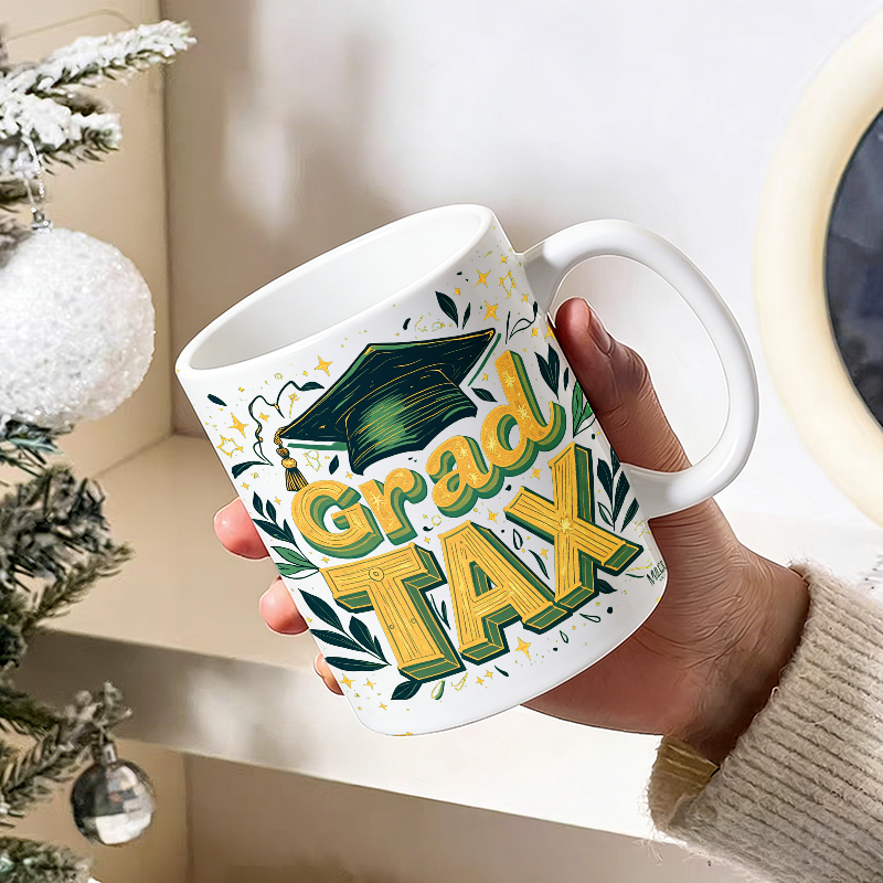 Taza de Cerámica con Letra 'Gr - Coffee Tea Font reseña y precio