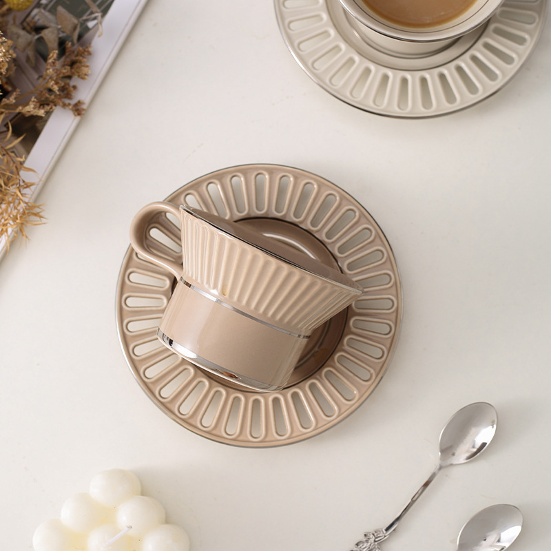 Taza de café de cerámica de lu - Coffee Tea Sugar Set reseña y precio